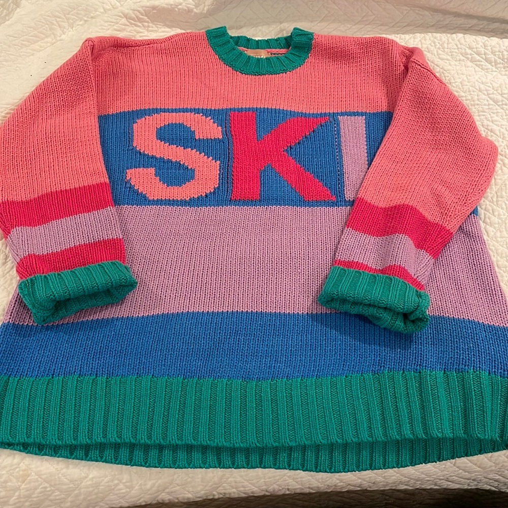 Show Me Your Mumu SKI sweater.  New new with tags.  Size medium. Retail $158.